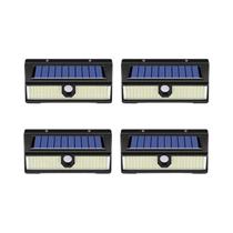 Lâmpada De Parede Solar Com Sensor De Movimento 190LED À Prova d'Água Para Decoração De Jardim Lâmpada De Parede Solar Com Sensor De Movimento 190LED À Prova d'Água Para Decoração De Jardim