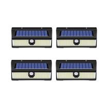 Lâmpada De Parede Solar Com Sensor De Movimento 190LED À Prova d'Água Para Decoração De Jardim E Lâmpada De Parede Solar Com Sensor De Movimento 190LED À Prova d'Água Para Decoração De Jardim E
