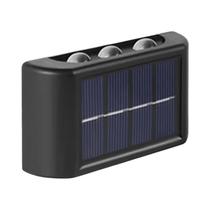 Lâmpada De Parede Solar LED À Prova d'Água Para Exterior, Luzes De Cerca, Decoração De Jardim,