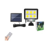 Lâmpada de Parede Solar LED com Sensor de Movimento - À Prova D'Água - Ideal para Jardim