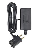 Lâmpada de plugue de mesa Dimmer Leviton TBL03-10E preta Lâmpada de plugue de mesa Dimmer Leviton TBL03-10E preta