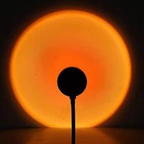 Lâmpada de projeção tripé , projetor de luz do pôr do sol, lente de acrílico antiqueda, luz de atmosfera vermelho sol