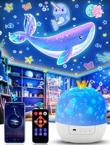 Lâmpada de projetor Eigther Kids Star com controle remoto e Bluetooth Lâmpada de projetor Eigther Kids Star com controle remoto e Bluetooth