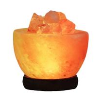 Lâmpada De Sal Do Himalaia Cristal LED Luz Noturna Base Clássica Luminária De Mesa Decoração Para