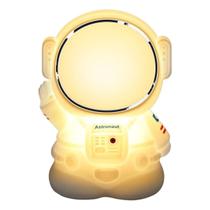 Lâmpada de Silicone Astronauta LED Squishy Night Light Lâmpada de Silicone Astronauta LED Squishy Night Light