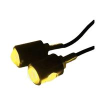 Lâmpada De Sinalização LED Dupla Super Brilhante Para Motocicleta, 2 Peças, Lâmpada De Placa De