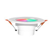 Lâmpada De Teto LED Inteligente Tuya Bluetooth Redondo Embutido Spot 10W 15W RGBCW Mudança De Cor