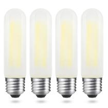 Lâmpada de tubo LED AIELIT Frosted 2W 5000K 200lm E26, pacote com 4