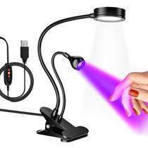 Lâmpada de unhas AORAEM LED UV de duas cabeças para unhas de gel