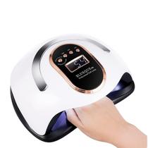 Lâmpada de unhas BLUEQUE 168W com fontes de luz duplas LED/UV Lâmpada de unhas BLUEQUE 168W com fontes de luz duplas LED/UV