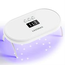 Lâmpada de unhas LED UV LASONAS 24W 3 temporizadores com configuração portátil Lâmpada de unhas LED UV LASONAS 24W 3 temporizadores com configuração portátil