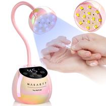 Lâmpada de unhas LED UV Makartt sem fio recarregável 39W com sensor