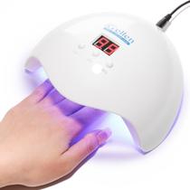 Lâmpada de unhas UV Gellen 54W U V com display LCD com sensor automático