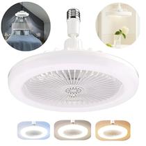 Lâmpada de Ventilador de Teto LED E27 30W, Para Clima Perfeito e Iluminação Ajustável Lâmpada de Ventilador de Teto LED E27 30W, Para Clima Perfeito e Iluminação Ajustável