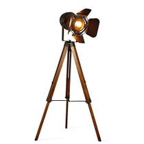 Lâmpada DEC LUCE DECOLUCE Vintage Tripod Floor 140 cm de madeira