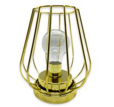 Lâmpada Decorativa Aramado Gold Fios de Luz - Flash