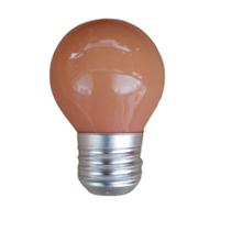 Lâmpada Decorativa Bg45 127v 15w E27 Laranja Leitosa Coloridas - JPN