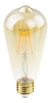Lâmpada Decorativa Filamento Led St64 Retrô E27 4w 2400k