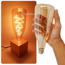 Lâmpada Decorativa Forma De Garrafa Led Estilo Retrô 4w Temperatura da Cor 2200k 61522 Lâmpada Decorativa Forma De Garrafa Led Estilo Retrô 4w Temperatura da Cor 2200k 61522