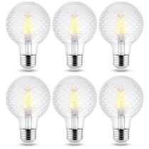 Lâmpada decorativa OHBULBS G25 LED Filament 5,5 W, pacote com 6
