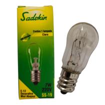 Lâmpada Decorativa Para Mini Abajur / lustre 7W 220V E12 Sinaleiro