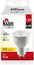 Lâmpada Dicroica LED 6W GU10 Bibolt 3.000k Kian