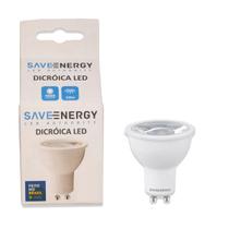 Lampada Dicroica Led 7W Branco Quente 2700K Save Energy