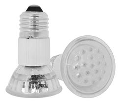 Lampada Dicroica Led Jdr 1w 127v E27 Amarela