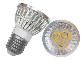 Lampada Dicroica Led Jdr Smd Mr16 E27 5w Branco Quente