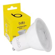 Lâmpada dicróica led mr16 4w 2700k gu10 luz quente bivolt - brilia Lâmpada dicróica led mr16 4w 2700k gu10 luz quente bivolt - brilia