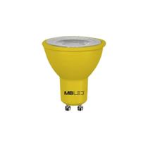 Lâmpada Dicroica Mr16 De Led 6w Amarela - Intral