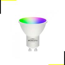 Lâmpada Dicróica Smart RGB + CCT MR16 GU10 380LM 5W Bivolt Blumenau 60019004