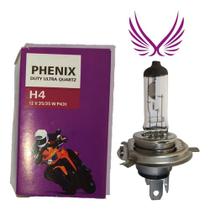 Lampada Do Farol Cristal Universal H4 12v 35x35