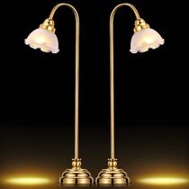 Lâmpada Dollhouse HyDren Miniature LED de escala 1/12 (2 unidades) Lâmpada Dollhouse HyDren Miniature LED de escala 1/12 (2 unidades)