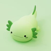 Lâmpada DREAMING MY DREAM Axolotl Night Light LED recarregável