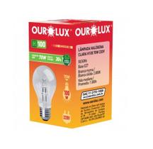 Lâmpada eco halogen clara H100 70W - Ourolux