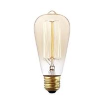 Lâmpada Edison Retro Regulável E27 220v 110v 40w St64 Lâmpada Incandescente De Filamento Vintage