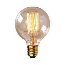 Lâmpada Edison Vintage E27/E26 - Filamento Regulável 40W (110V/220V) - ST64, G80, G95, T10, T45