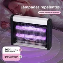 Lâmpada Elétrica Mata-Mosquitos UV Para Interiores Com Rede Dupla De Ferro De Segurança, Grade De Lâmpada Elétrica Mata-Mosquitos UV Para Interiores Com Rede Dupla De Ferro De Segurança, Grade De