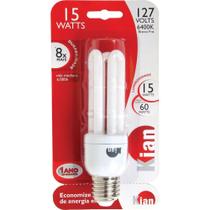 Lâmpada Eletrônica 15W Kian Branca Lâmpada Eletrônica 15W Kian Branca