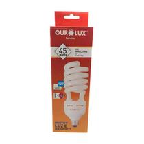 Lâmpada Eletrônica SPIRALUX 45 Watts 127 Volts BRANCO FRIO 6400K OUROLUX