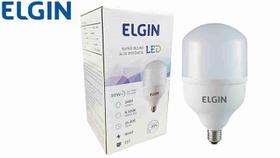 Lâmpada Elgin Led Super Bulbo Luz Fria 6500k 30w Bivolt