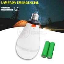 Lâmpada Emergencial LED KA-L85 com Bateria Recarregável Econômica e Portátil 12h de Uso