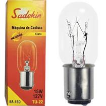 Lampada Encaixe 2 Polos TU22 Ba15d Sadokin Maquina Costura Doméstica