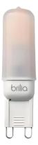 Lâmpada encapsulada led mini halopin bipino 2w 2700k g9 127v - brilia