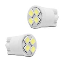 Lâmpada esmagada grande pingão 4 leds branco 12v 10 pçs meia luz painel luz de teto luz de pl Lâmpada esmagada grande pingão 4 leds branco 12v 10 pçs meia luz painel luz de teto luz de pl