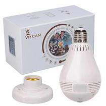 Lâmpada Espiã Câmera Vr Cam Led Wifi 360 V380-V9-2