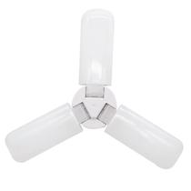 Lâmpada Fan Led 45w Branco 6500k 3 Pétalas Bi-volt