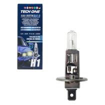 Lâmpada Farol Alto H1 55W Automotiva Halógena Soquete 12V 4300K Unidade