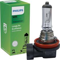 Lâmpada Farol H11 12V 55W - Philips 12362LLECOC1